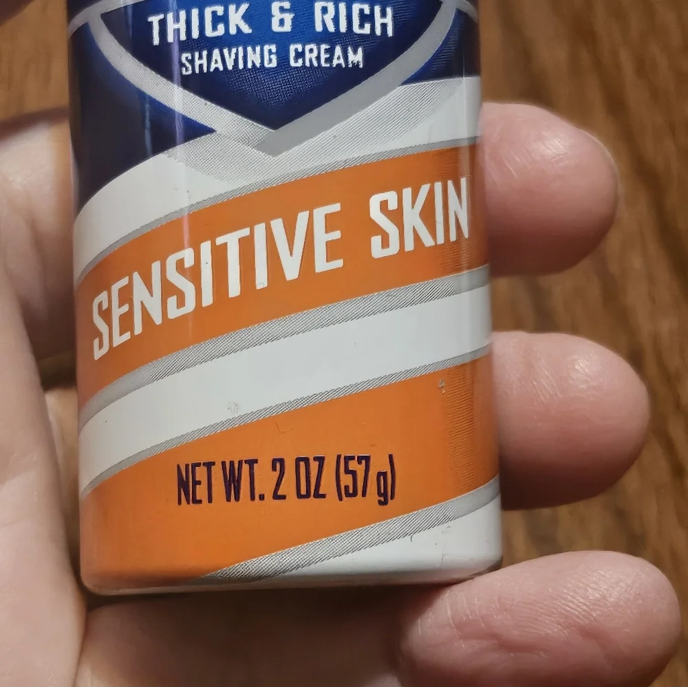 Barbasol Thick & Rich Shaving Cream Sensitive Skin 2 0z Teavel Size 6pk